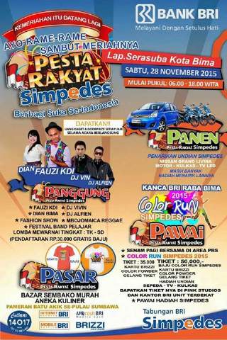 Siang All.. 28 November 2015,, 3 Hari lagi.. Merapat di Lap Serasuba Bima..