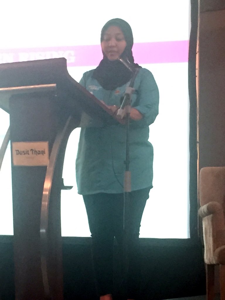 blogwatchdotph's tweet photo. .@jacelkiram is asserting the right to speak publicly about Sabah which rightfully belongs to the PH  #womenvoteph https://t.co/KglHnLWIjJ
