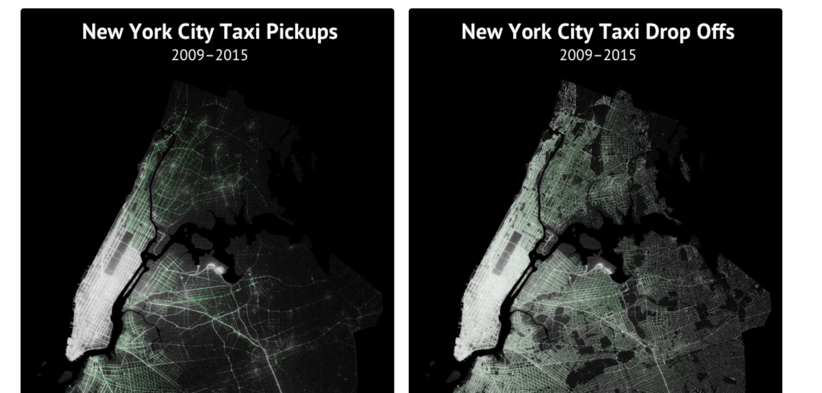 ThinkToStart's tweet photo. Wow this is great: Analyzing 1.1 Billion NYC Taxi and Uber Trips, with a Vengeance https://t.co/jDPKgtM8bd #rstats https://t.co/bQfJE49Eqc