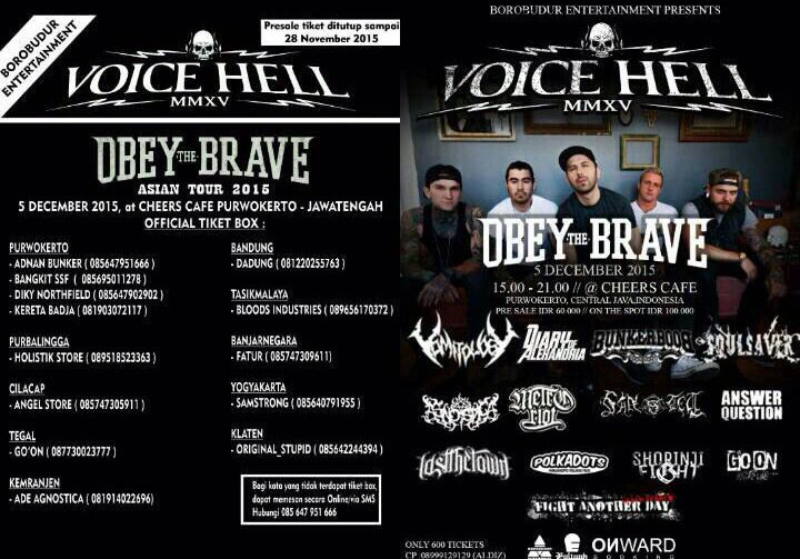 Jangan lewatkan moment ini! Presale ditutup 3Hari lagi !
<a href="/indiepbg/">IG indiepbg</a> @indiesjogja <a href="/iniPurwokerto/">si mino</a> @StagePurwokerto