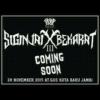 Nantikan boots kita di acara siginjai berkarat III 28 nov 2015 at gos kota baru jambi
