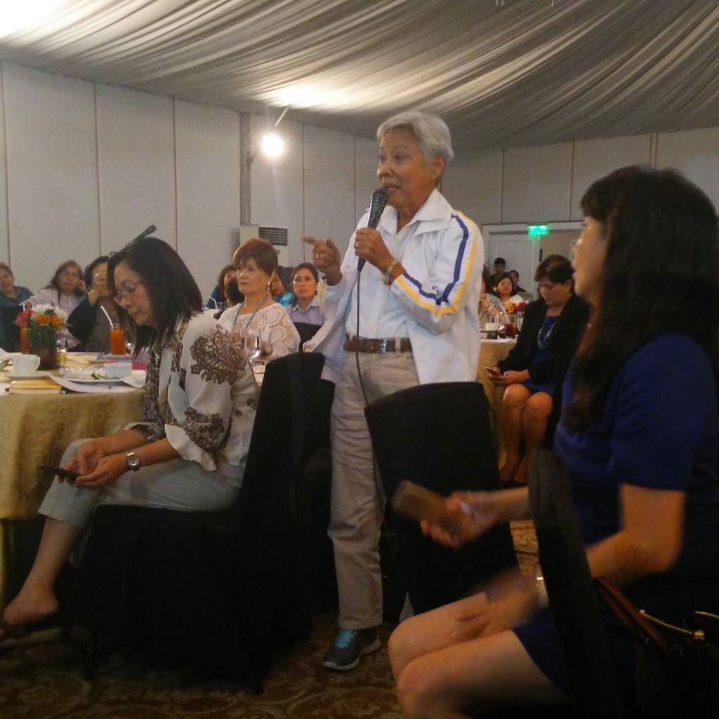 unSauLicited's tweet photo. Instagram: Former Senator Leticia Ramos-Shahani here at #WomenVotePH https://t.co/a4iBvGWy3l https://t.co/Jc6lL0DTTx