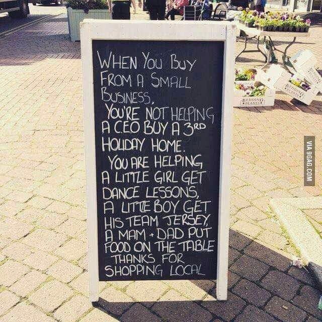 ebbecomms's tweet photo. Do you buy or sell local? Reminder on a warm and effective #OldSchoolMarketing #marketing #comms #ebbecomms #offline https://t.co/9yViW6oI05