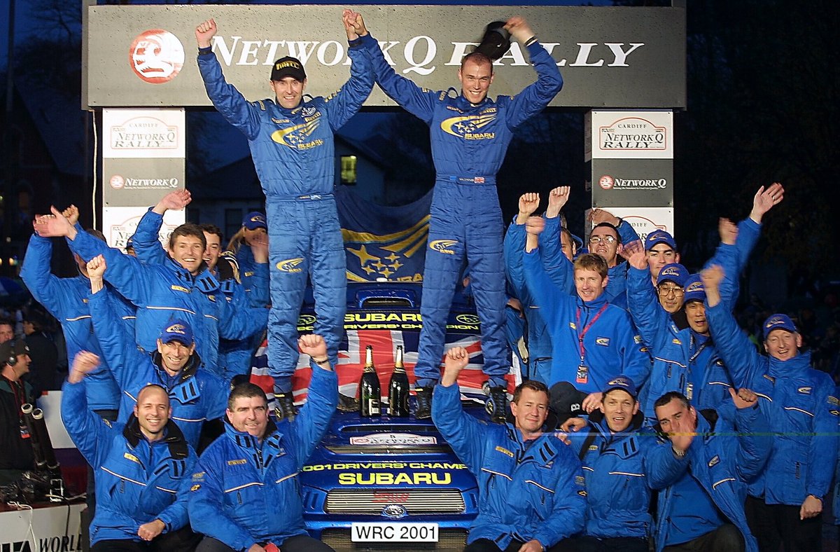 Remembering Richard Burns - 10 yrs today since he left us and 14 yrs today since he became World Rally champion