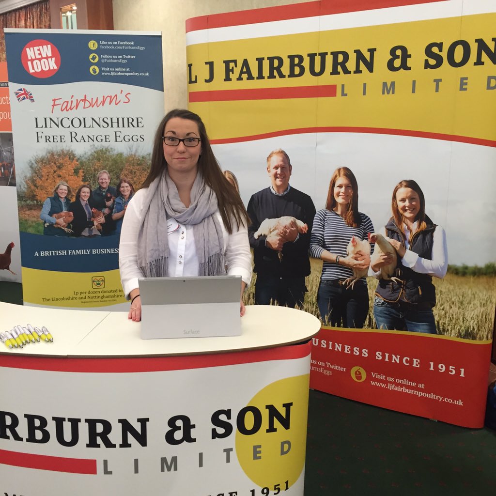 FairburnsEggs's tweet photo. Come see us on our stand at the #BREFPA conference. We have got lots of treats for you  #lovefreerangeeggs https://t.co/9P9ce7HpB8