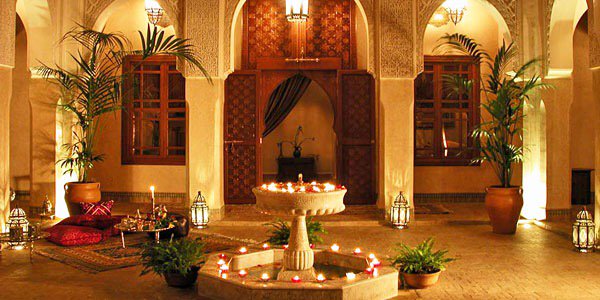 ttinspiration's tweet photo. Popular with A-List celebs, the charming Riad Kniza Hotel in Marrakech, Morocco. Luxury! #travel #ttot via @iescape https://t.co/jVlYUa5q3V