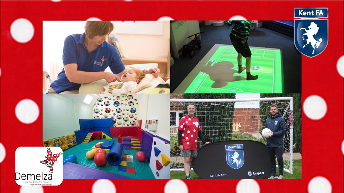KentFA's tweet photo. We have launched our #FootballFamily Fundraiser for @DemelzaHospice! Want to get involved? - https://t.co/gZ73FUBiV6 https://t.co/B48Bh1zgrp