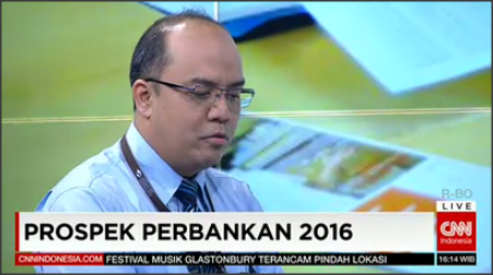Direktur Lembaga Penjamin Simpanan: Ekonomi tumbuh 4,8% hingga akhir 2015. Rasio kredit macet tumbuh hingga 2,7%.