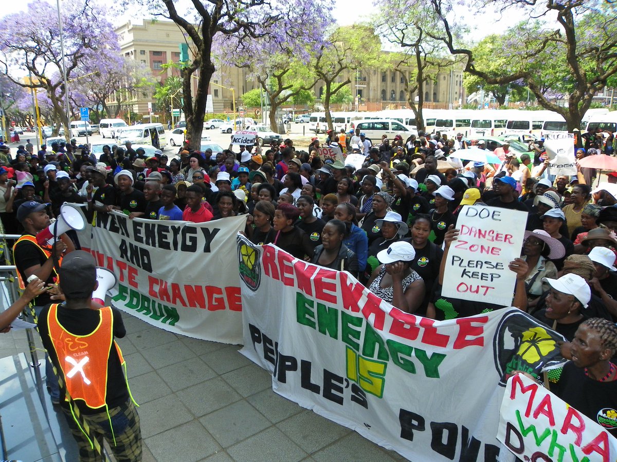 Sat 28th Nov 15' 10am-13pm, March Against ClimateCriminals Westgate Taxi Rank to Eskom Regional Offices Braamfontein