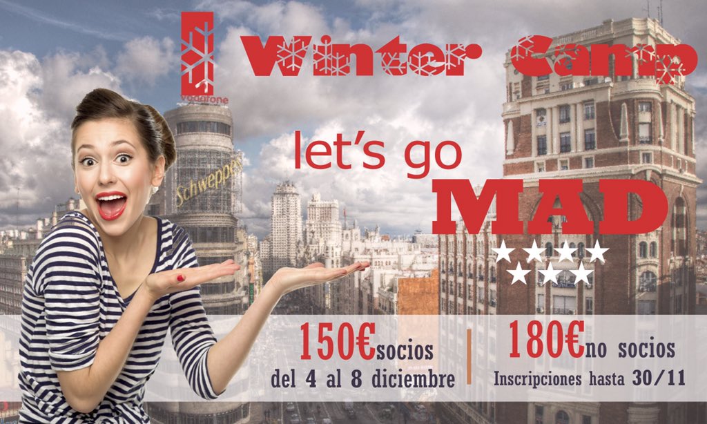 facejoven's tweet photo. ¿A qué estás esperando? ¡Ven a vivir esta experiencia inolvidable! Apúntate: https://t.co/PhZ4yxdImI https://t.co/Xl1Hz4J6rx