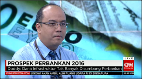 Doddy, Direktur Lembaga Penjamin Simpanan: Regulator akan beri relaksasi strukturisasi perbankan.