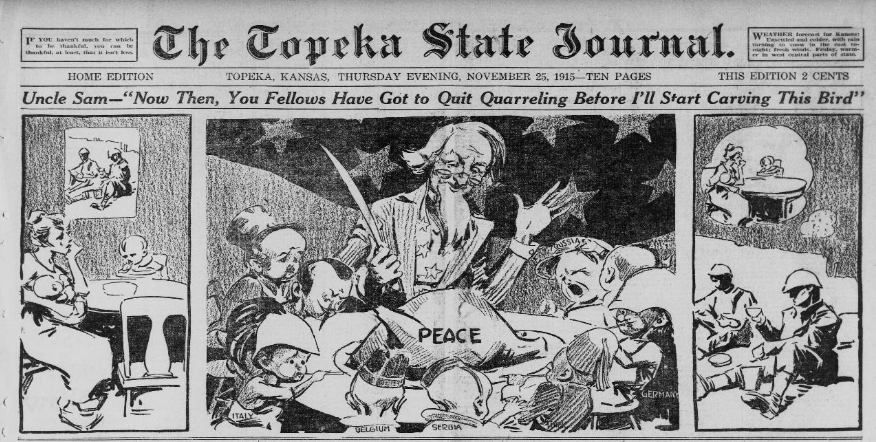 ThisDayInWWI's tweet photo. Nov 25 1915

 When will the world grow up

https://t.co/X3hSqq379q @CartoonWW1 #ww1cartoon @PunchCartoons https://t.co/5edYmOgTtH
