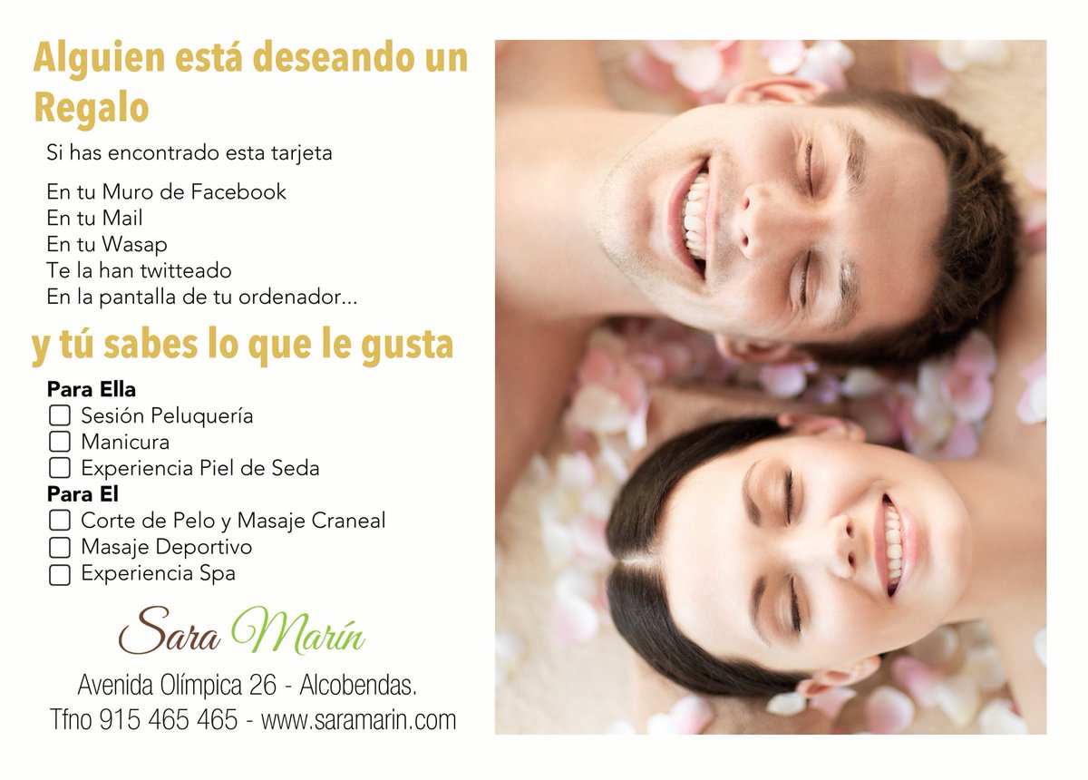lapicadeoro's tweet photo. No te cortes pide tu #regalo con #saramarin https://t.co/OljxrDYV9W https://t.co/LZ4qfNhaqD