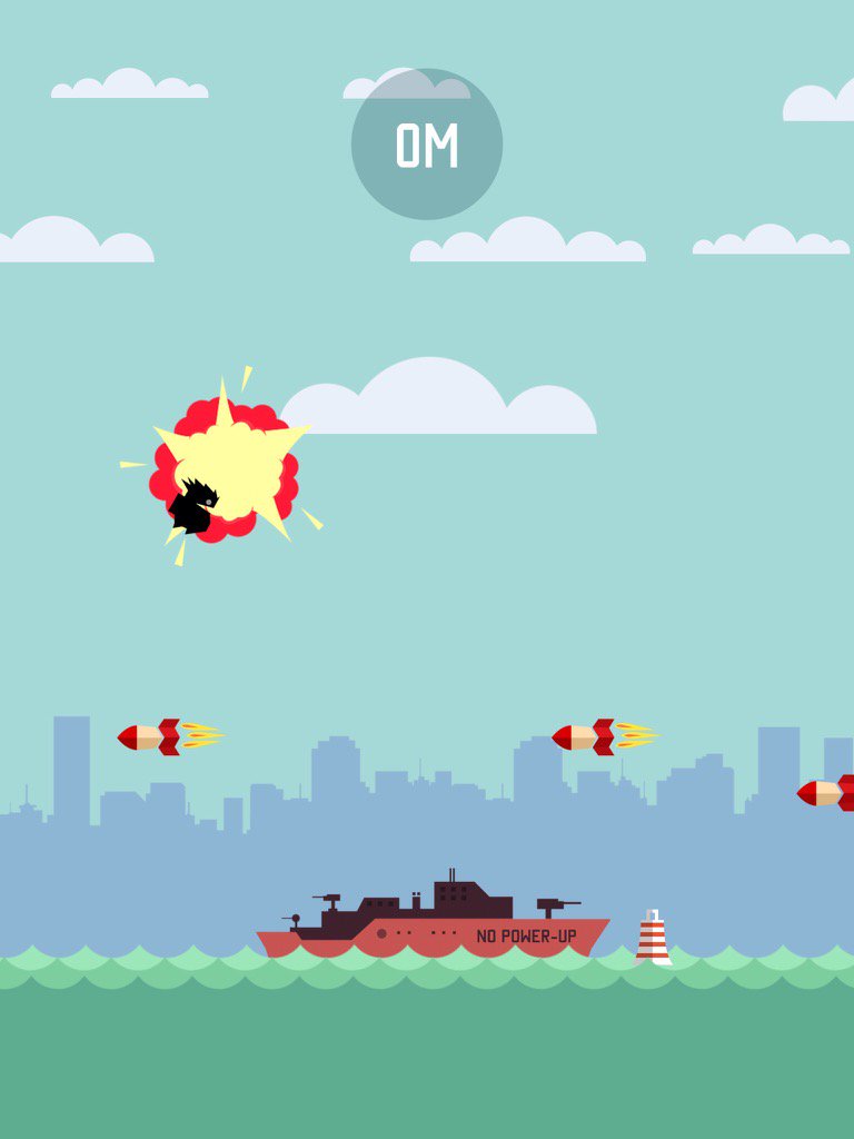 I ran 0M in #CaptainRocket, and I bet you can't beat me itunes.apple.com/app/captain-ro…
