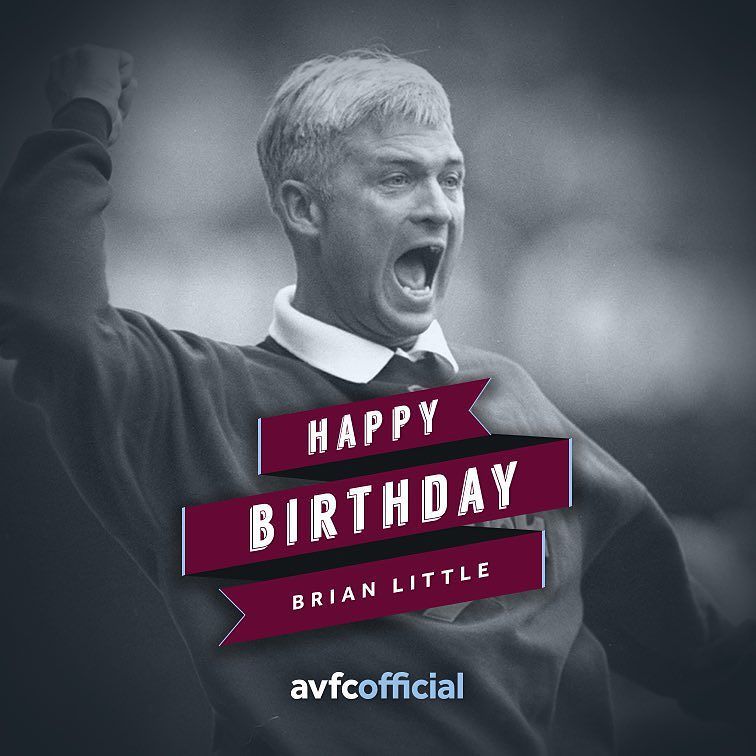 Happy birthday to the one and only Brian Little as he turns 62. Have a great day! by avfcofficial 