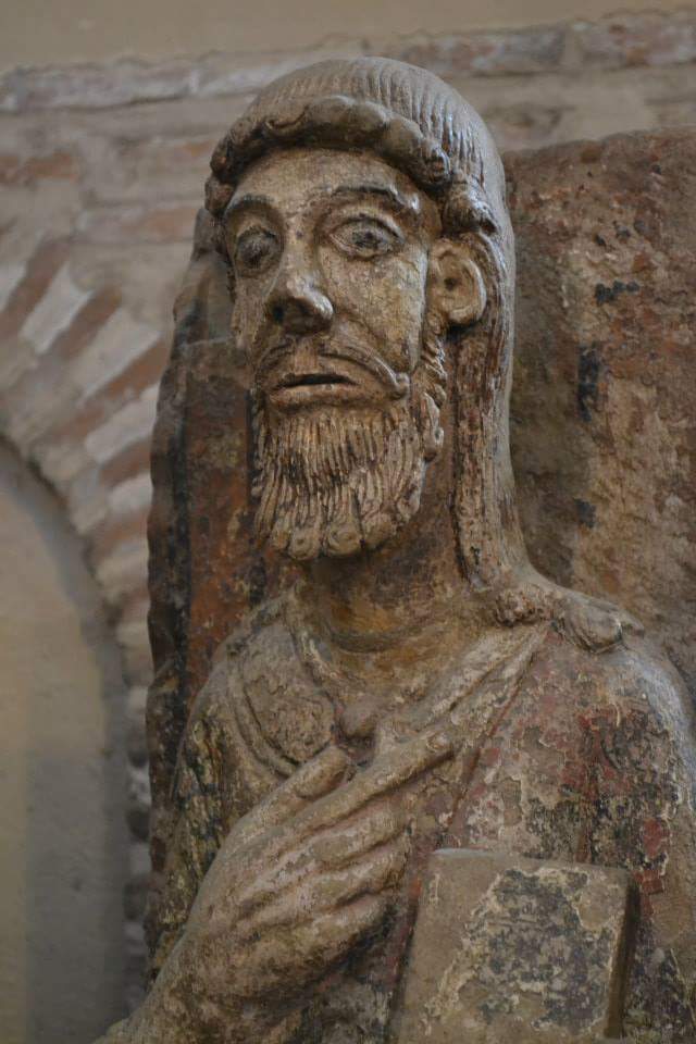 cylromanica's tweet photo. Apostolado #románico. Iglesia de San Juan. Alba de Tormes #Salamanca https://t.co/hT1cx4ADds