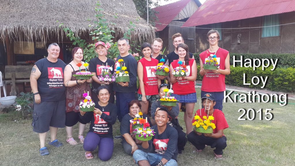 Elephantstay's tweet image. Happy #LoyKrathong from all of us at #Elephantstay