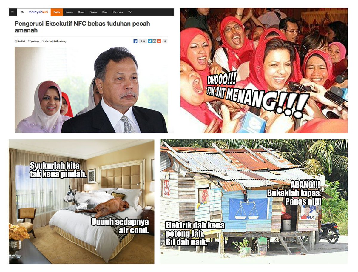 rafiziramli's tweet photo. Ada budak2 Umno suruh saya bertaubat kononnya fitnah #NFC. Beginilah agaknya apa yang difikirkan lembu2 di kondo https://t.co/rvNrYnpDuy