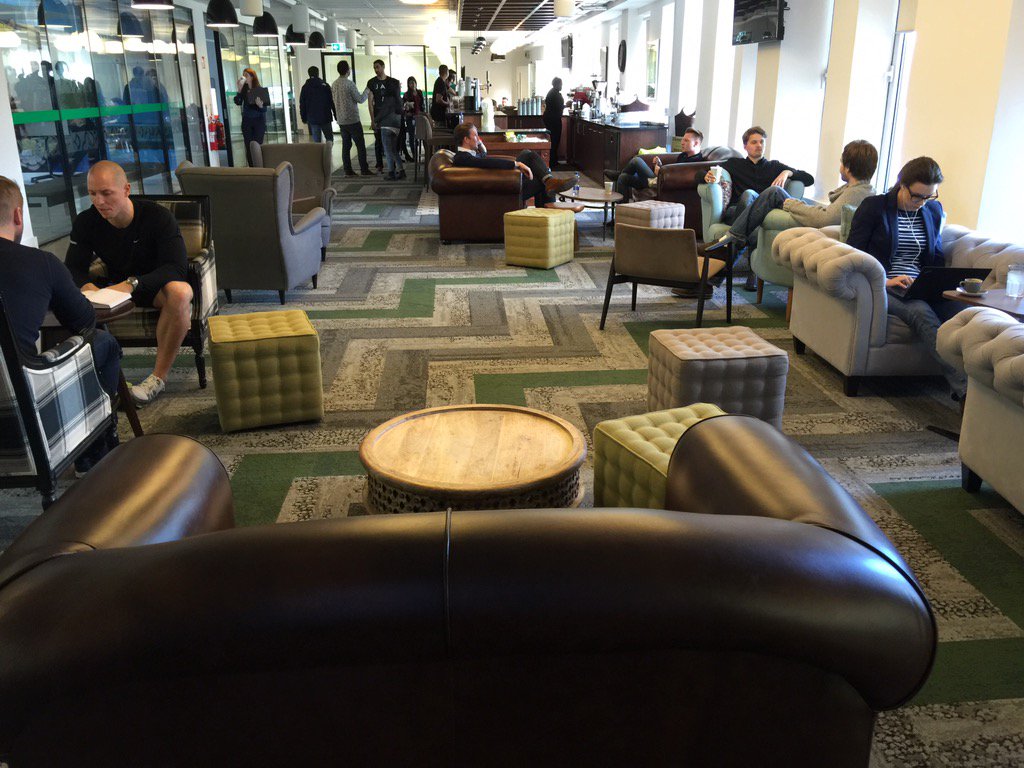 Maaz79's tweet photo. A foundation for beautiful thinking at #LinkedIn HQ in #Dublin. Nice carpet by the way! #InterfaceCarpet https://t.co/y4i8o4D7BR