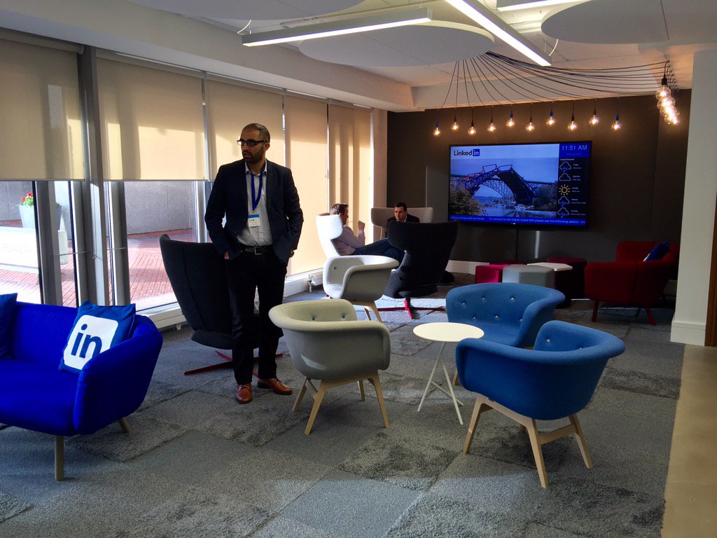 Maaz79's tweet photo. A foundation for beautiful thinking at #LinkedIn HQ in #Dublin. Nice carpet by the way! #InterfaceCarpet https://t.co/y4i8o4D7BR