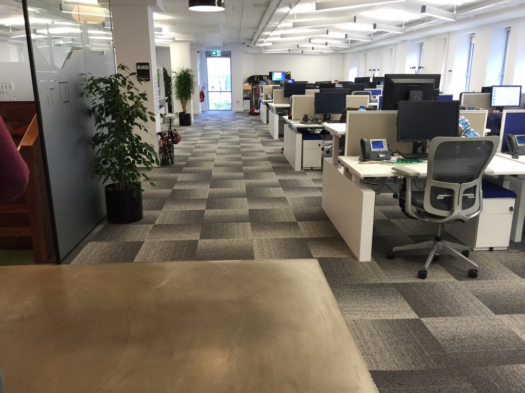 A foundation for beautiful thinking at #LinkedIn HQ in #Dublin. Nice carpet by the way! #InterfaceCarpet