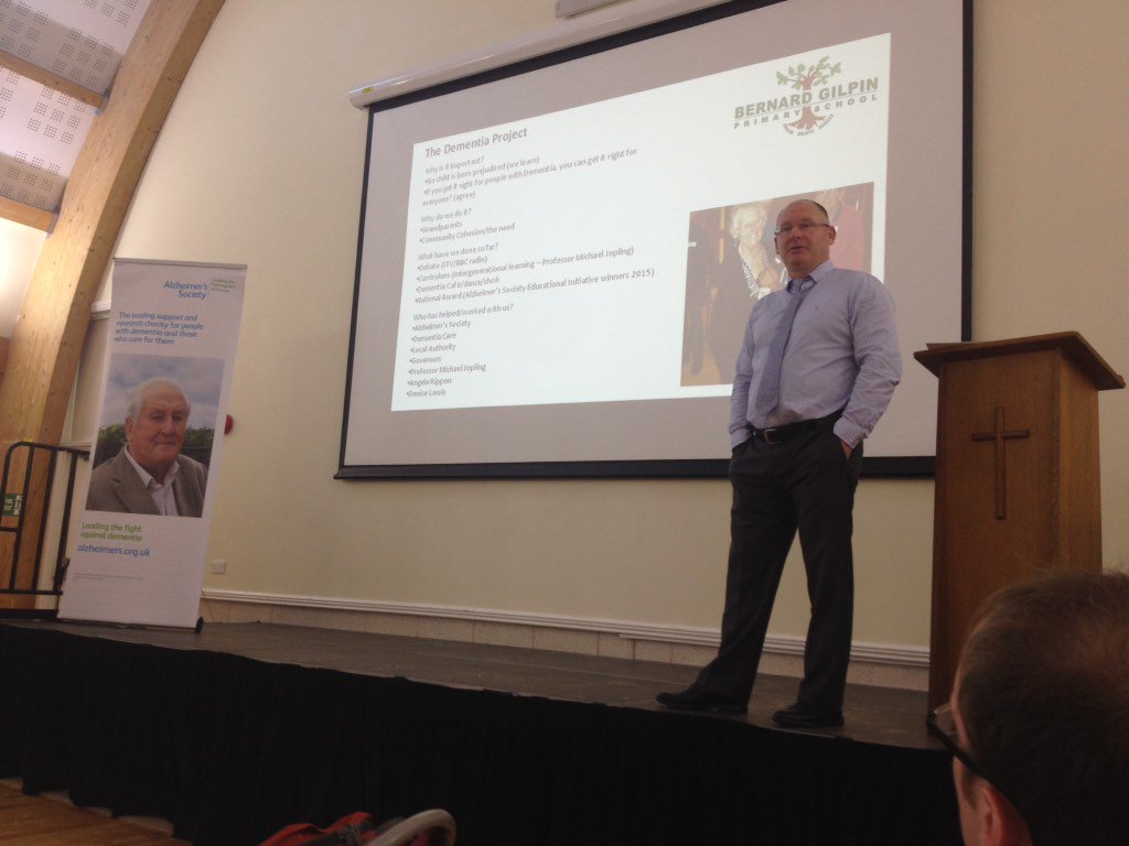 Andrew Bainbridge from Bernard Gilpin talks about the value of schools in Dementia Friendly Communities.