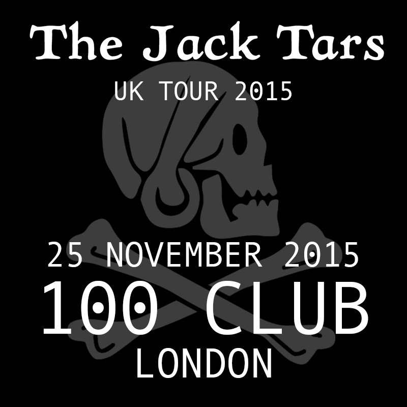thejacktars's tweet photo. The Jack Tars light up London tonight at @100clubLondon! https://t.co/4t6BXqrZBT 7:30pm // Ages 18+ https://t.co/eS0uKLKc65