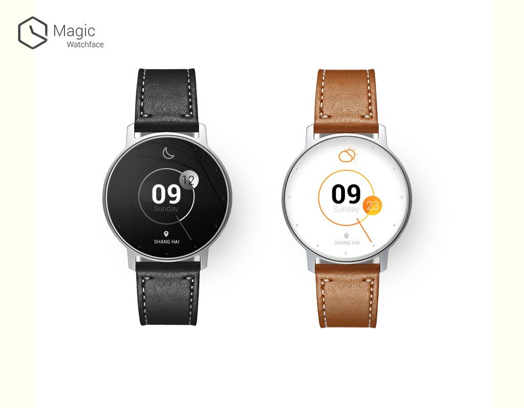 MagicWatchface's tweet image. New interactive face  will be released on this Friday .dwz.cn/2c7KVv @WatchFaceADay @watchfaces