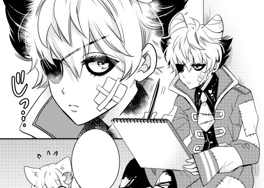 @nakiringo そんな〝オメガ〟のポー君と、ファッションデザイナーの夢を持つお姉ルーガのダリオさんが次号に登場します👐今回作画期間短くて泡吹きかけました… 