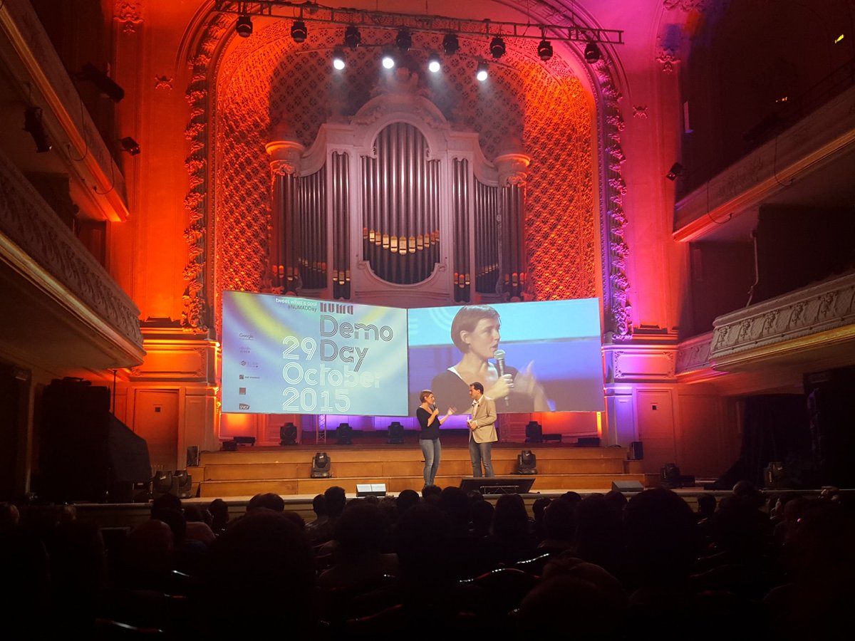 BreegaVC's tweet photo. At Numa Demo Day right after Blend Web Mix. Disruption is everywhere ! #FrenchTech #NumaDday #BlendWebMix https://t.co/3yRfhlzruh