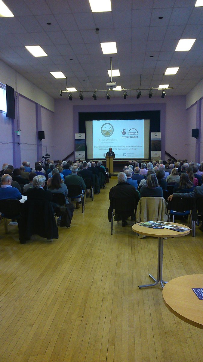 ousewasheslp's tweet photo. The lovely @PryorFrancis kicking off our #OWLPConference2015 #heritage #fenland @HLFEoE https://t.co/FvbkTkak8W