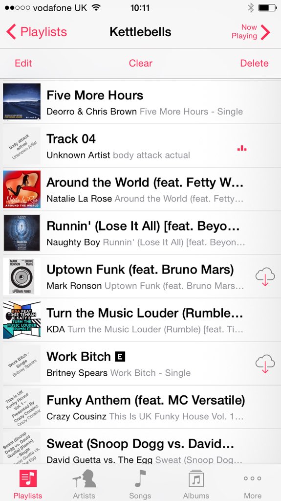 KC_FITNESS_PT's tweet photo. Tonight's #Kettlebells playlist 💪💪 https://t.co/pkRVxb4CwK