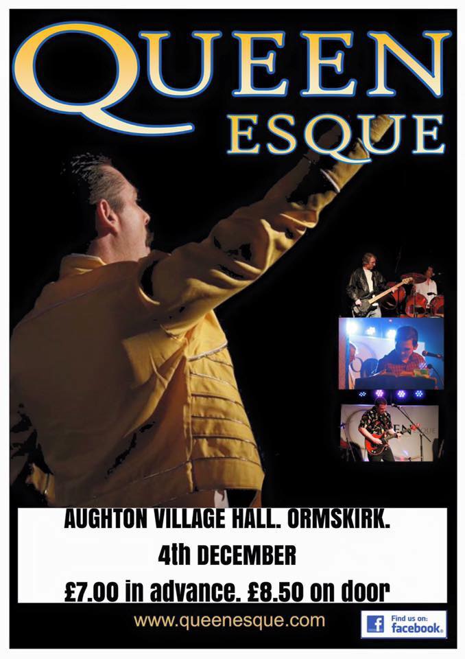 QueenEsqueBand's tweet photo. @AughtonVillageH @vichallsettle  @MarketingLancs  Elle Village Hall ,not long now folks  ~ we can't wait! https://t.co/HZu8SyhMr4