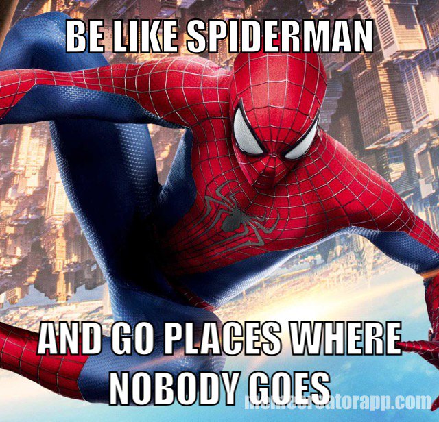wheretogoEU's tweet photo. #HHSSMB #wheretogoeu #travel #superhero #spiderman Tara &amp; Bibi https://t.co/2UBZCgAKR9