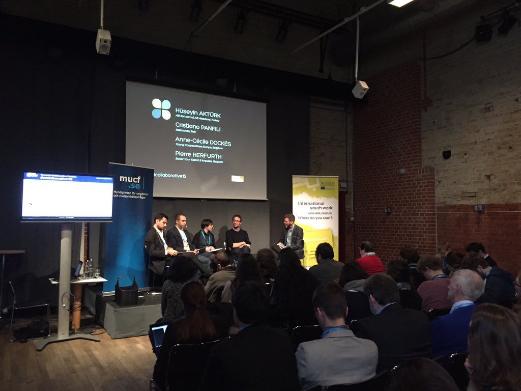 C_practice15's tweet photo. Panel debate: How can #socent mitigate youth unemployment? #collaborative15 https://t.co/HlvQcUo4n8