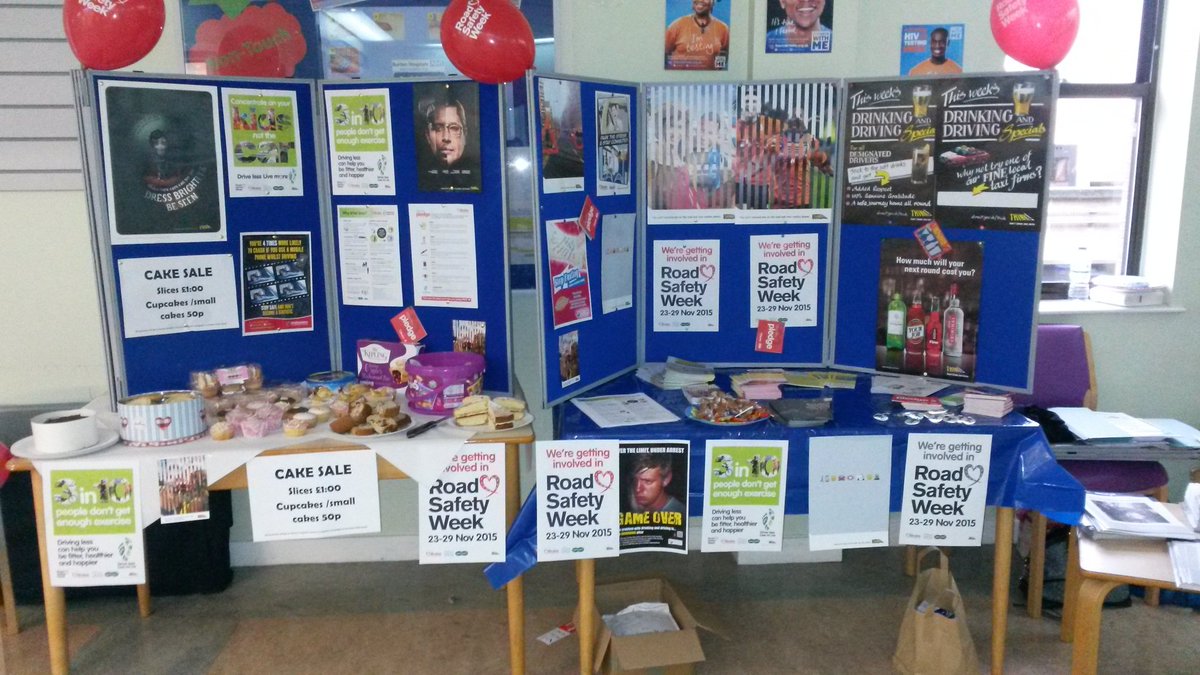 jemma1277's tweet photo. Cake Sale Road Safety Awareness Stand Queens Hospital Burton https://t.co/EdHipvIuBR