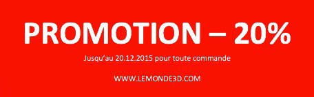 LeMonde3D's tweet photo. #Promotion 20% jusqu'au 20.12.2015 contactez-nous vite à contact@lemonde3d.com #Impression3D #Modélisation3D #Scan3D https://t.co/qEZ1E8uHZx