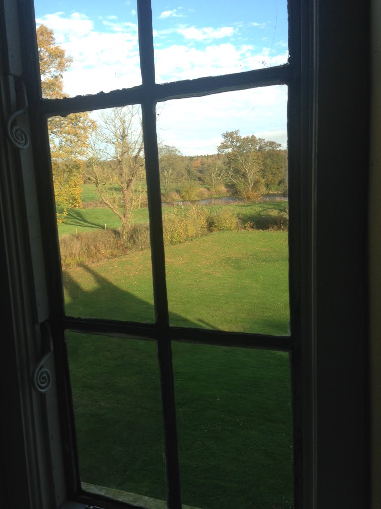 A moment to reminisce, wishing I still had the view from my attic room at the Aldeburgh 8 seminar <a href="/thepoetrytrust/">The Poetry Trust</a>