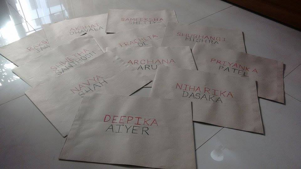 yth_brookefield's tweet photo. Attendee goodies start with a folder with their name hand written on it #TEDxyouthbrookefield #18daystogo !! https://t.co/0RuhxZzBvR