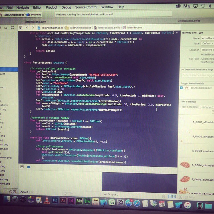 paperhouseApps's tweet photo. The making of animalphabet with love #animalphabet #apple #childrensapp #KidsApp #programming #xcode #education https://t.co/IUgFKFP19l