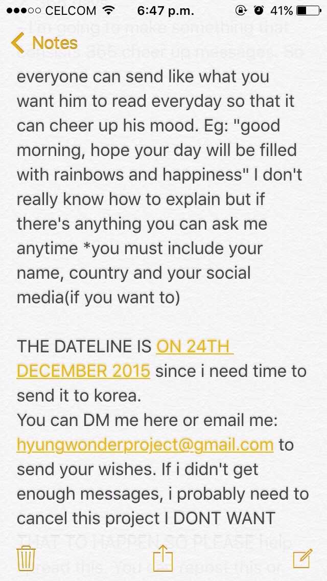 hyungwonder's tweet photo. [HELP RT PLS] THIS IS THE DETAILS ABOUT #hyungwonderproject FOR HYUNGWON'S BIRTHDAY HELLO PLEASE SUPPORT AND JOIN :) https://t.co/Brx8T7s2K9