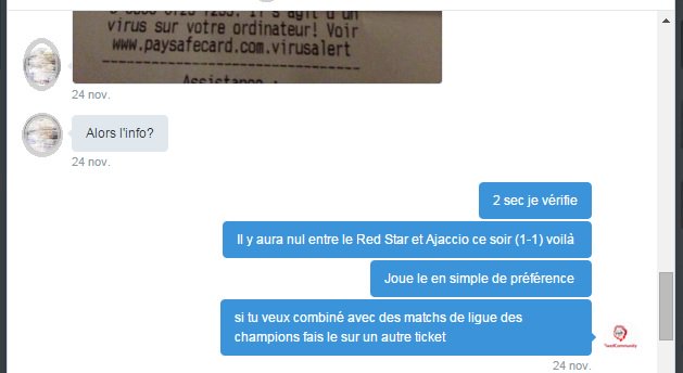 Fixed_Community's tweet image. Oser c'est gagner ! Et voilà ça passe encore !

Match : Red Star - Ajaccio 
Score : 1-1
Côte : +5