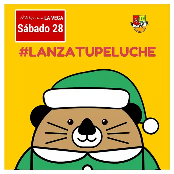 cblaflecha's tweet photo. Sábado 28,Polideportivo LA VEGA:Campaña #lanzatupeluche.Lleva tu peluche y en el descanso,..,a lanzar.¡OS ESPERAMOS! https://t.co/gkFDbah8Aw