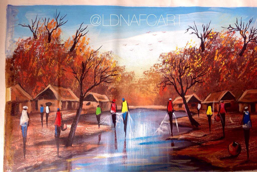 Visit african-artshop.com for contemporary african paintings. 

#art #painting