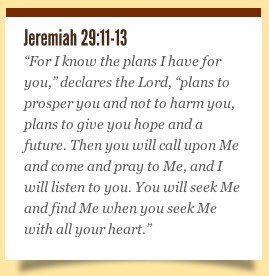 SOEKC1's tweet photo. God has a bigger plan for you than you have for yourself. See Jeremiah 29:11-13. #KeepTrusting #FallPrayerCampaign https://t.co/uACFPIy6wG