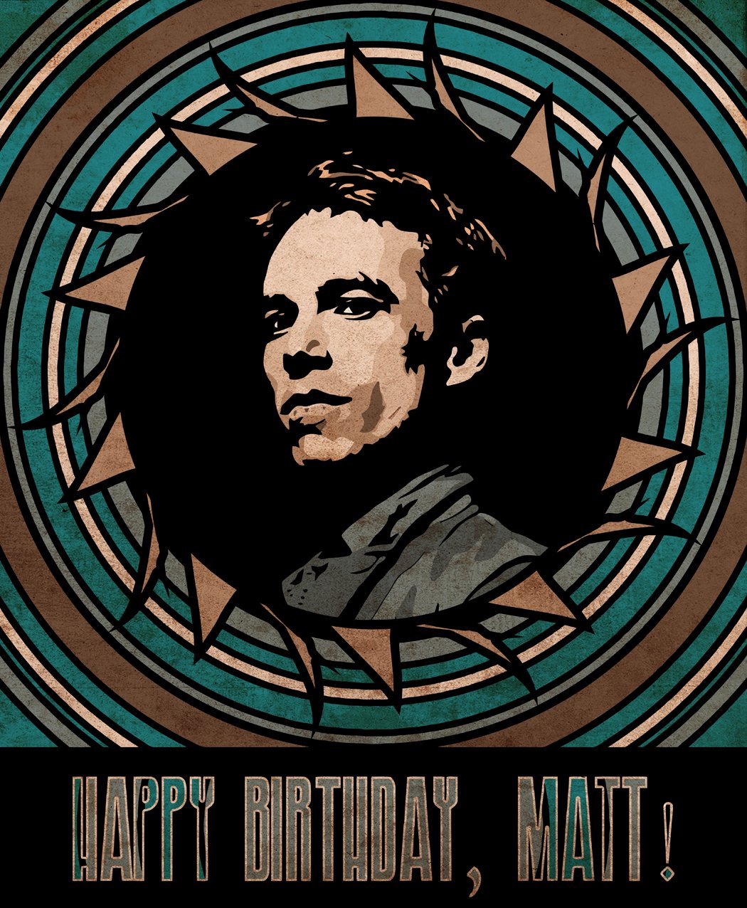 Happy Birthday Matt Cameron!
Art by 