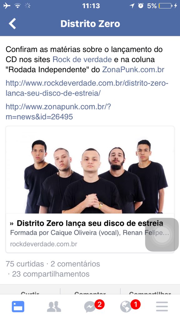 distritozero_'s tweet photo. Confiram a materia exclusiva do #RockDeVerdade & #ZonaPunk sobre o CD #NinguémFaráPorNós https://t.co/IhJlMoEwRa https://t.co/90opPCW03S