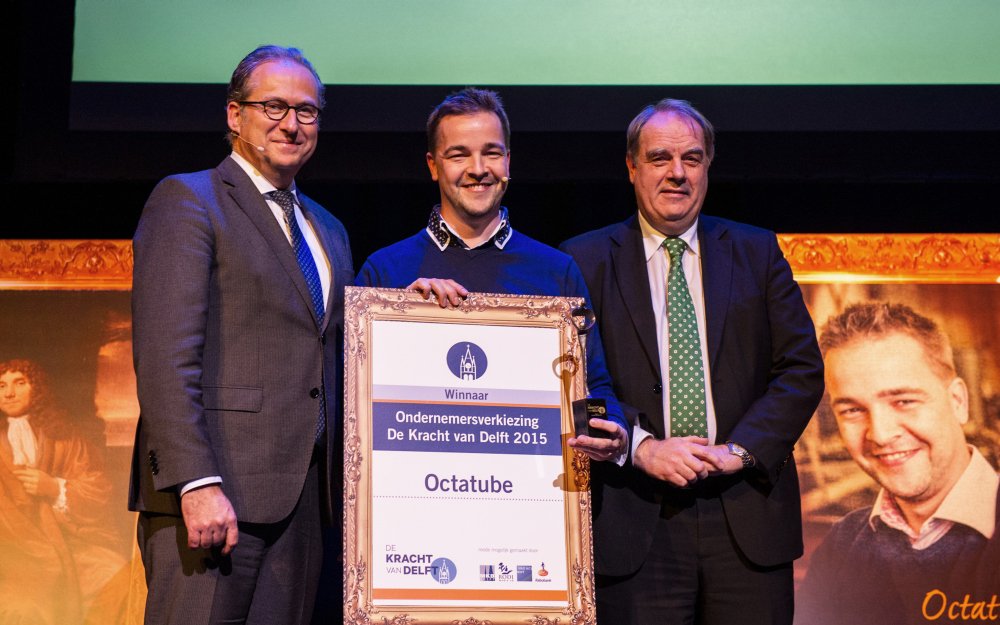 Bedankt voor alle felicitaties! @dekrachtvdelft octatube.nl/nieuws/153/de-…