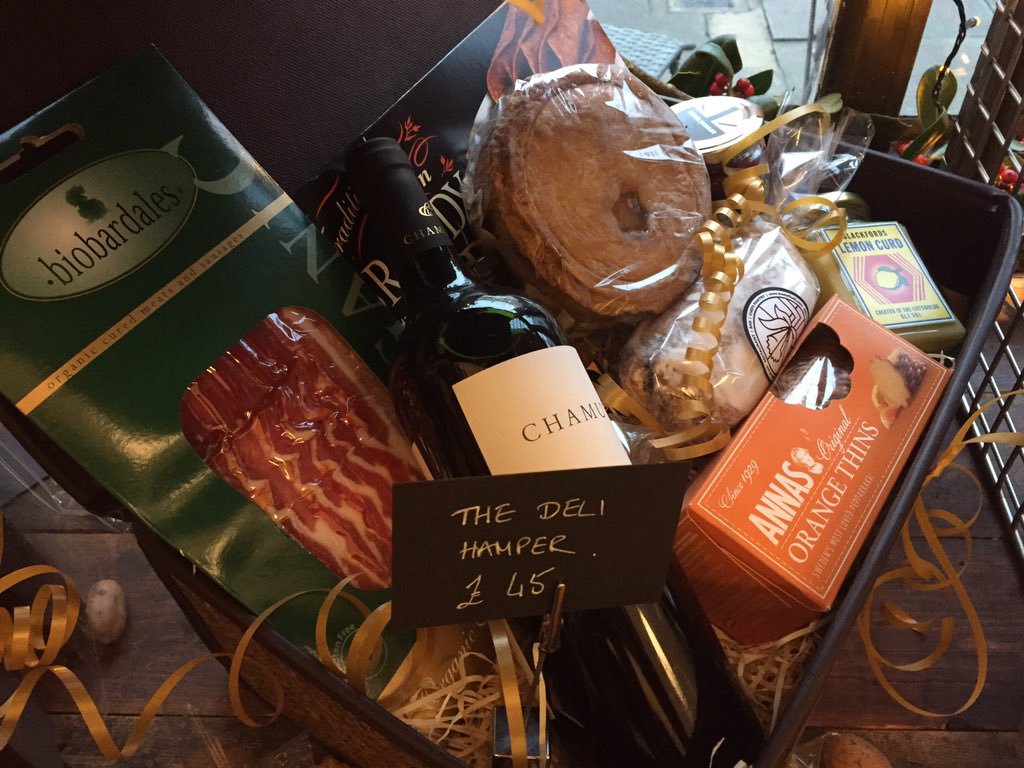 Sneaky peek - Christmas Hampers available from our <a href="/DaffodilPantry/">The Chefs Pantry</a> Delicatessen. Pop in and order now!
