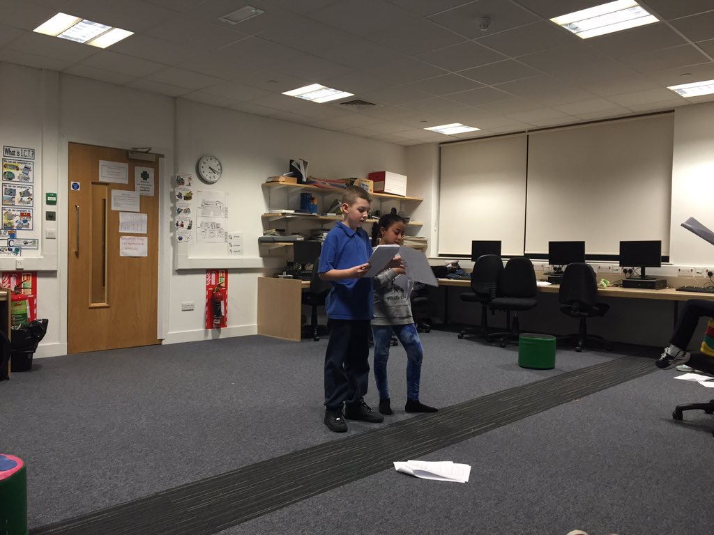 KaceyPEEK's tweet photo. Rehearsal time for the junior theatre https://t.co/Y5gSTIBSQS